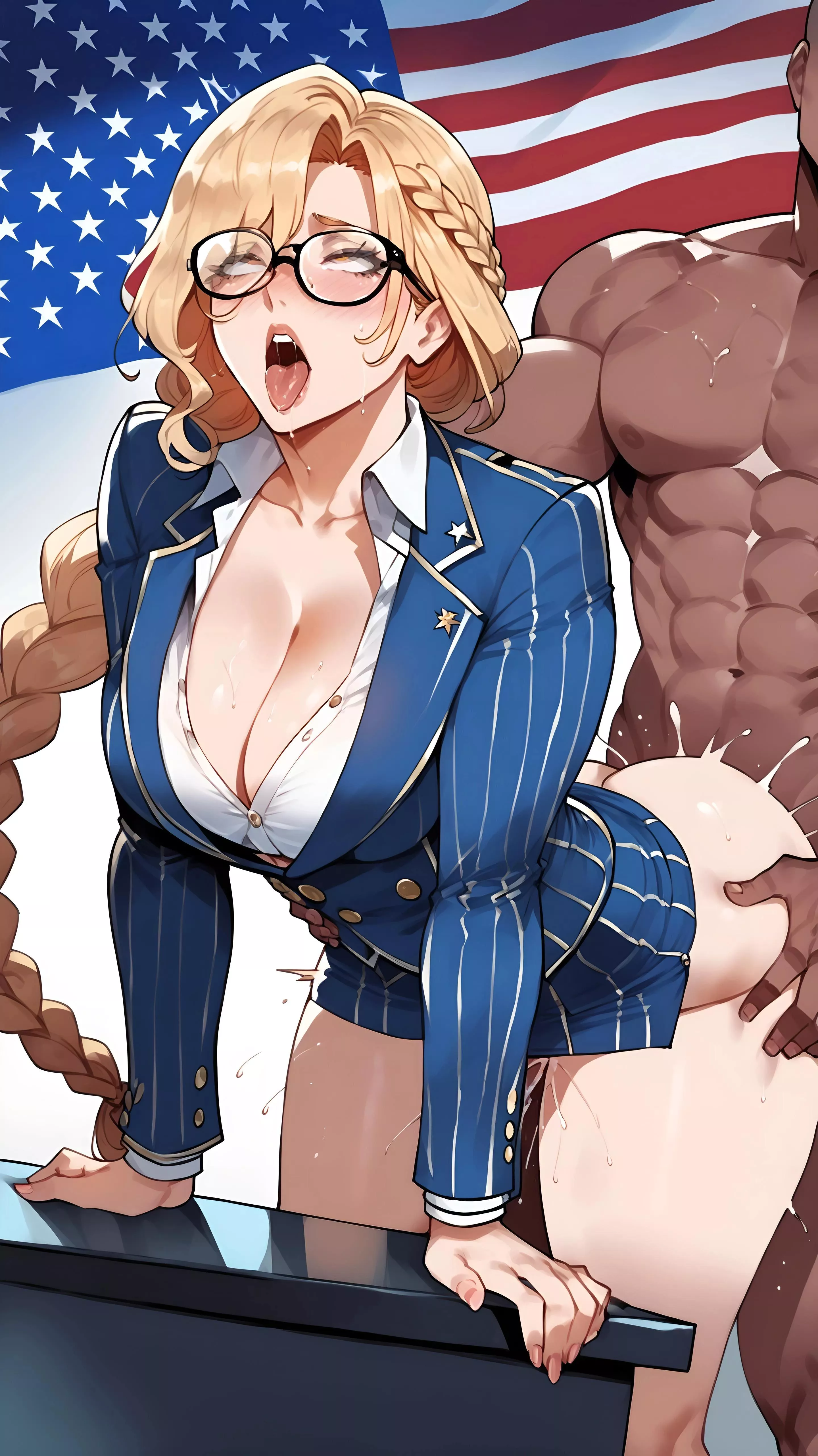 [M4F] She got fucked during a presidential debate