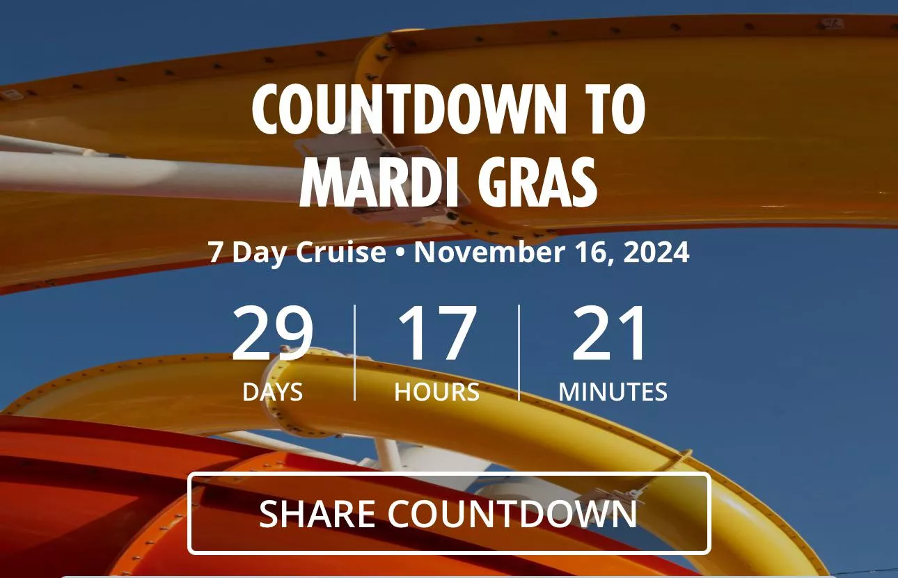 [MF4MF] [MF4F] [MF4F] Carnival Mardi Gras 11/16-11/22