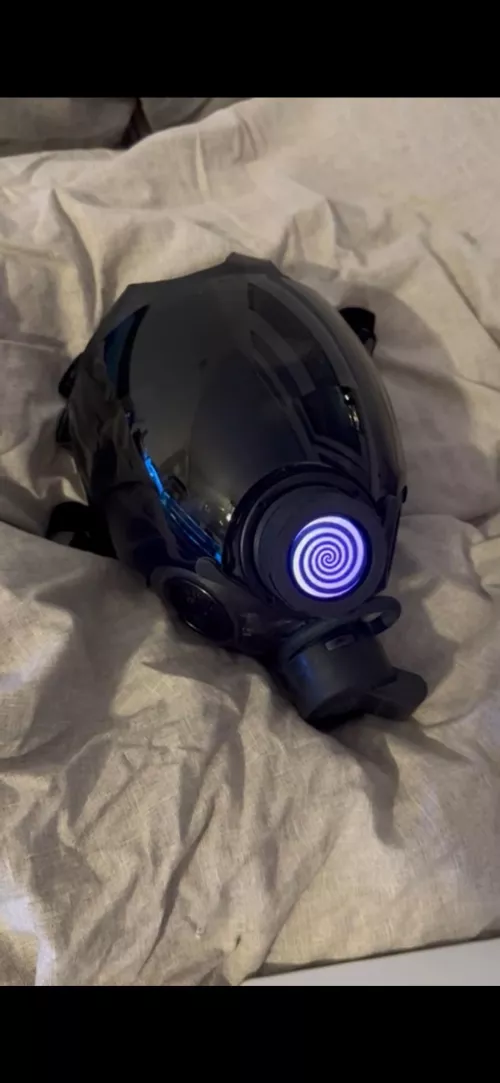 MSA millennium mask project  LED round display (?) 