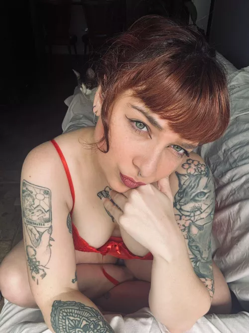 My little subbie wants to learn the ways of a true dominatrix, huh? Well, let me show you how it's done. On your knees, my little one! Open your mouth wide and take a good look at my perfectly shaped breasts.