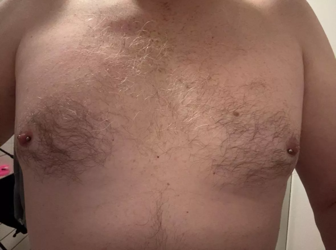 Nipple piercings i love it