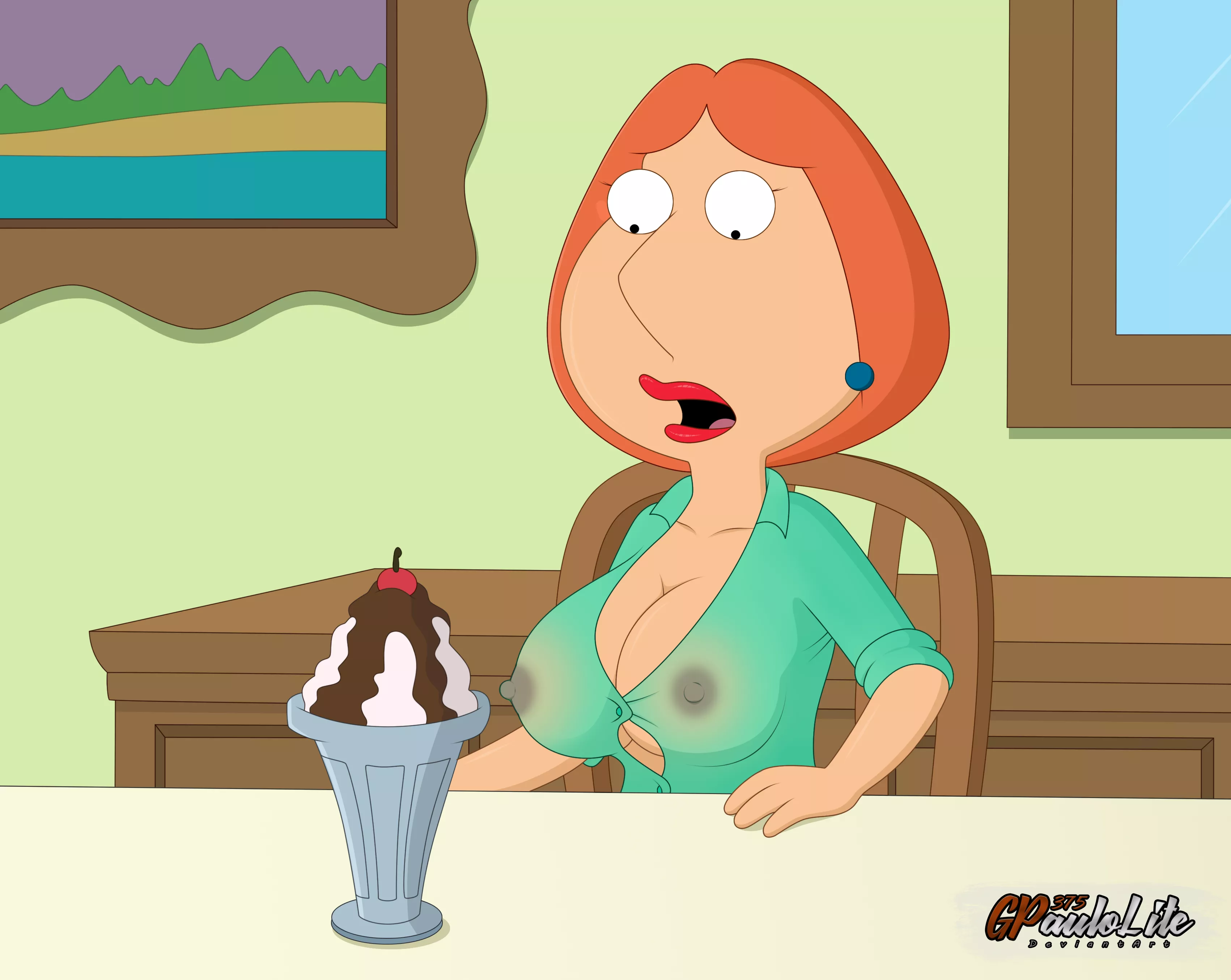 No bra [Lois griffin] (gp375)