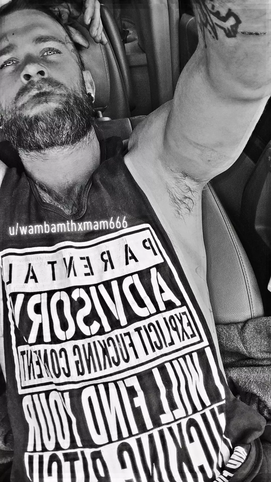 Parental Advisory- I will find your fucking bitch & fuck her in front of you. 