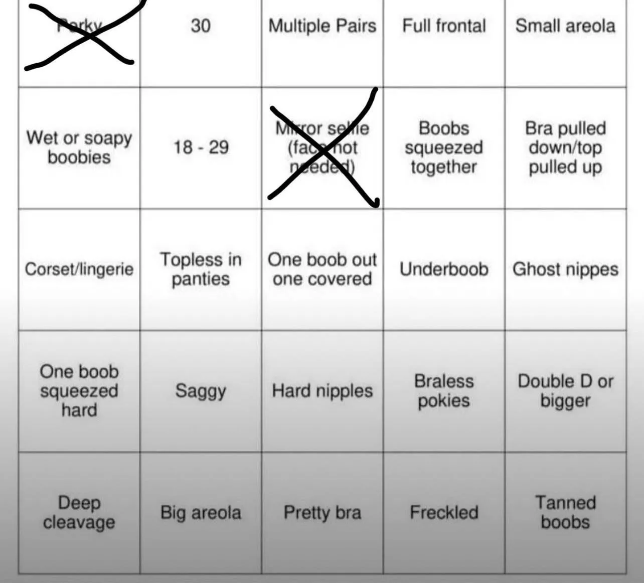 Please help me with bingo I want to see ur amazing tits 