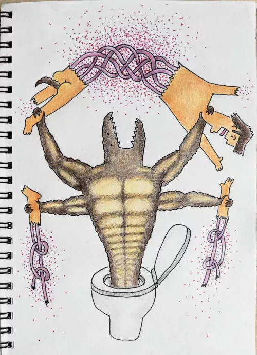 Poop Demon Part 2 by m4tt-o (oc)