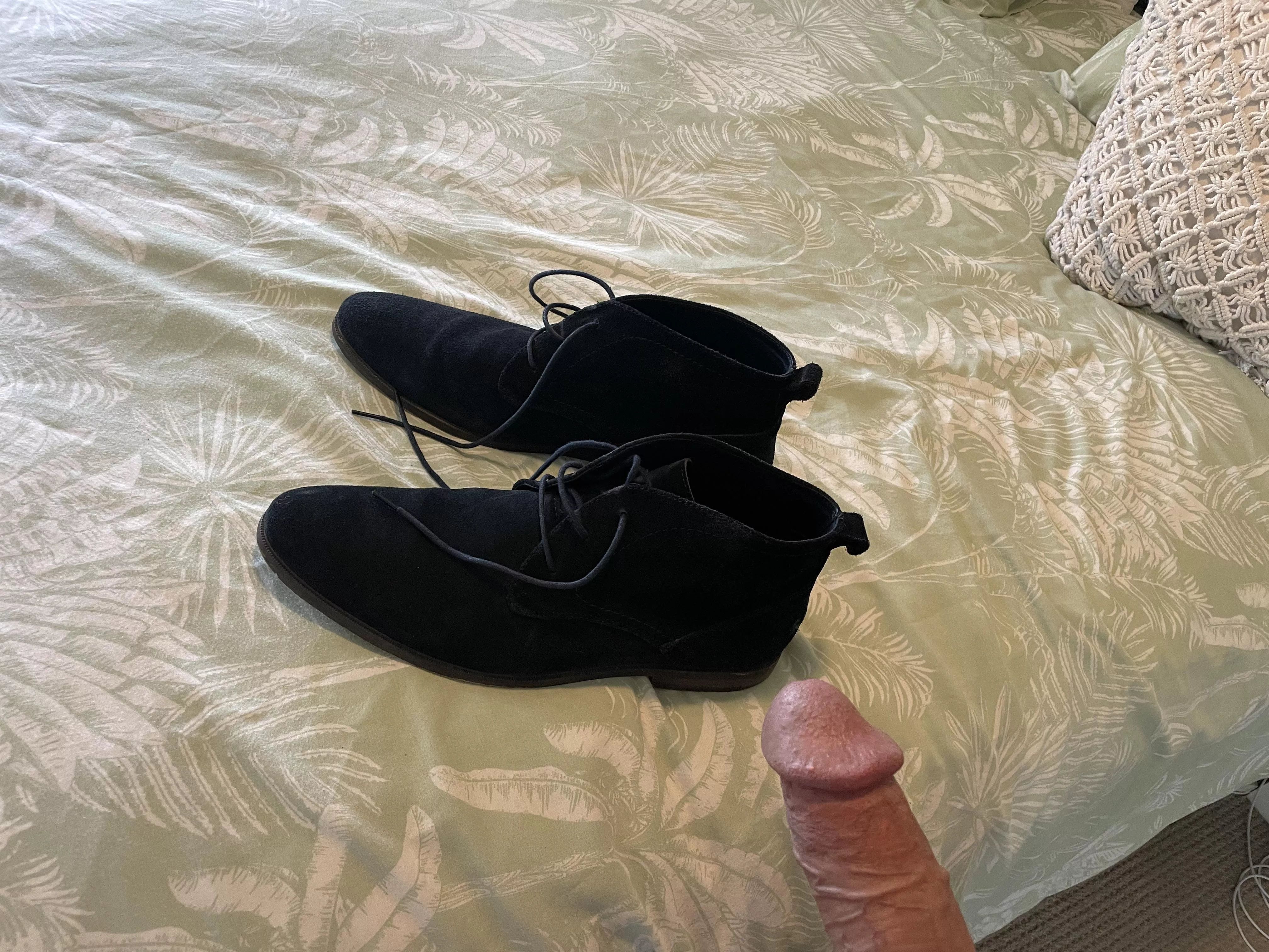 Progress on the dad bod hasn’t been great lately, so I bought some fancy shoes to divert attention. 