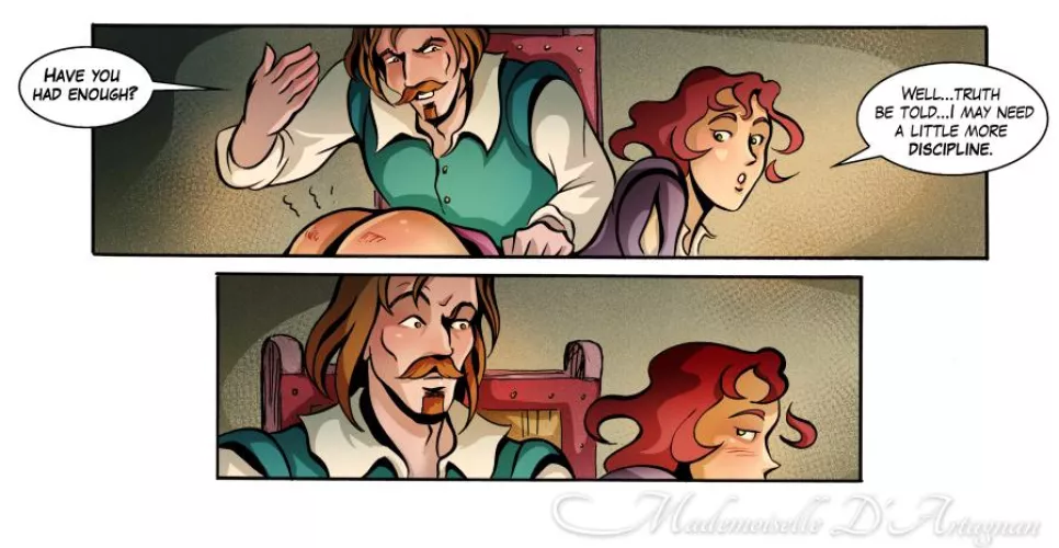 Punishment? That depends on your point of view, right? ;) [MademoiselleDArtagnan #1] (ReinaCanallaArt) 