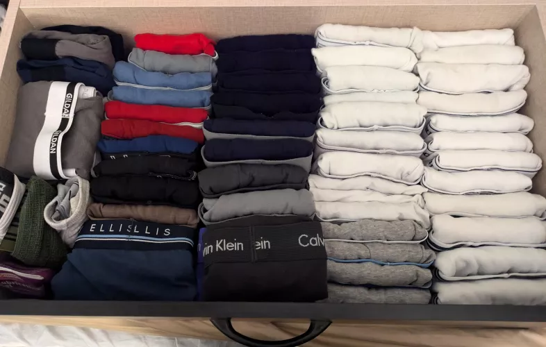 Reorganized my Undies Drawer