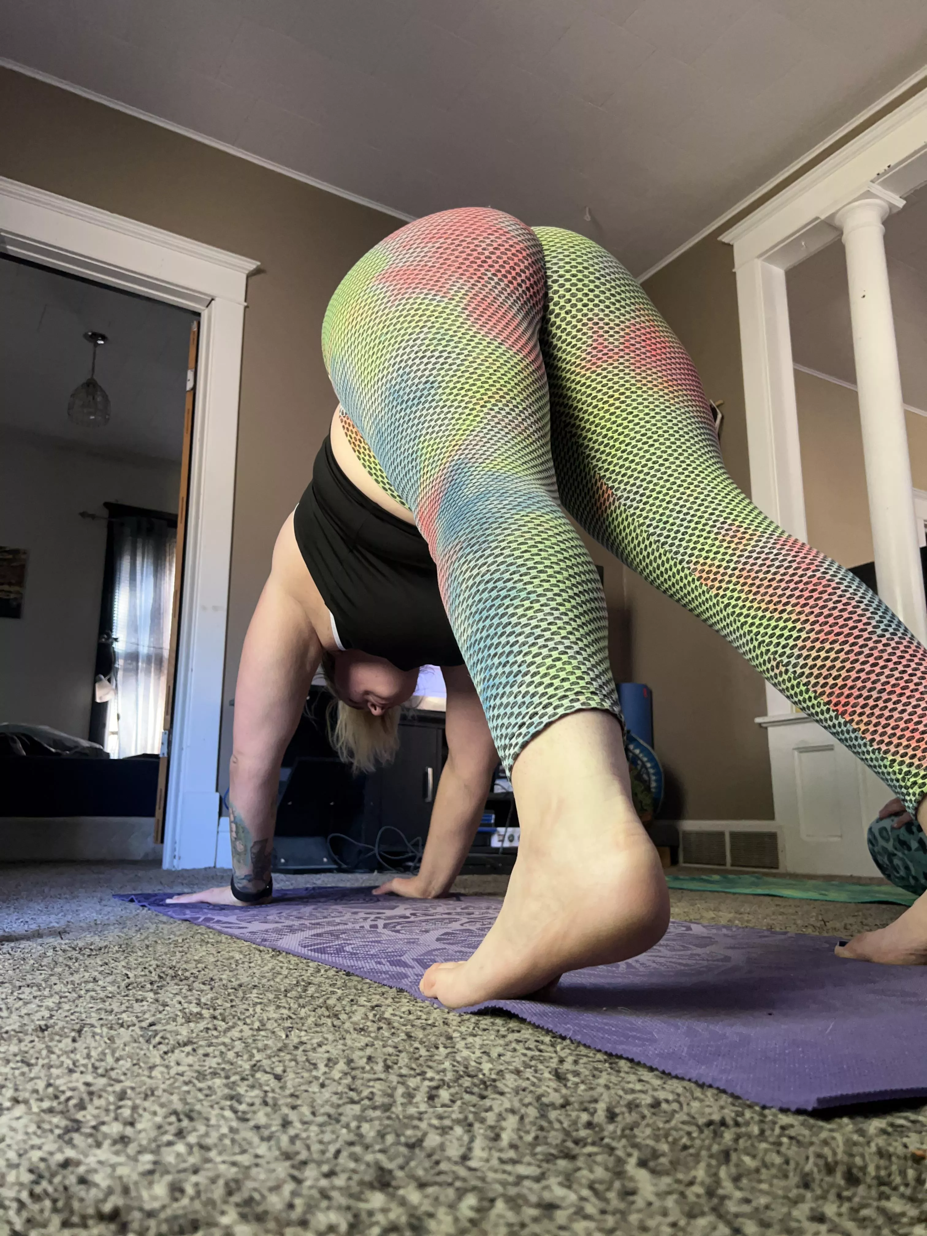 Seam right up the crack haha