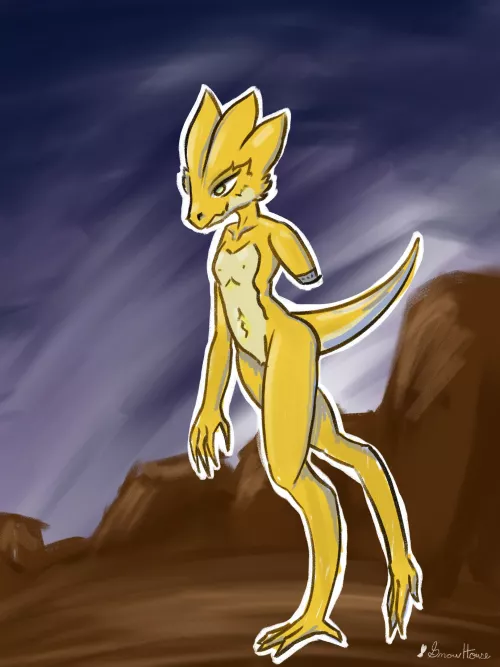 Something quick to try out new brushes. (Original)