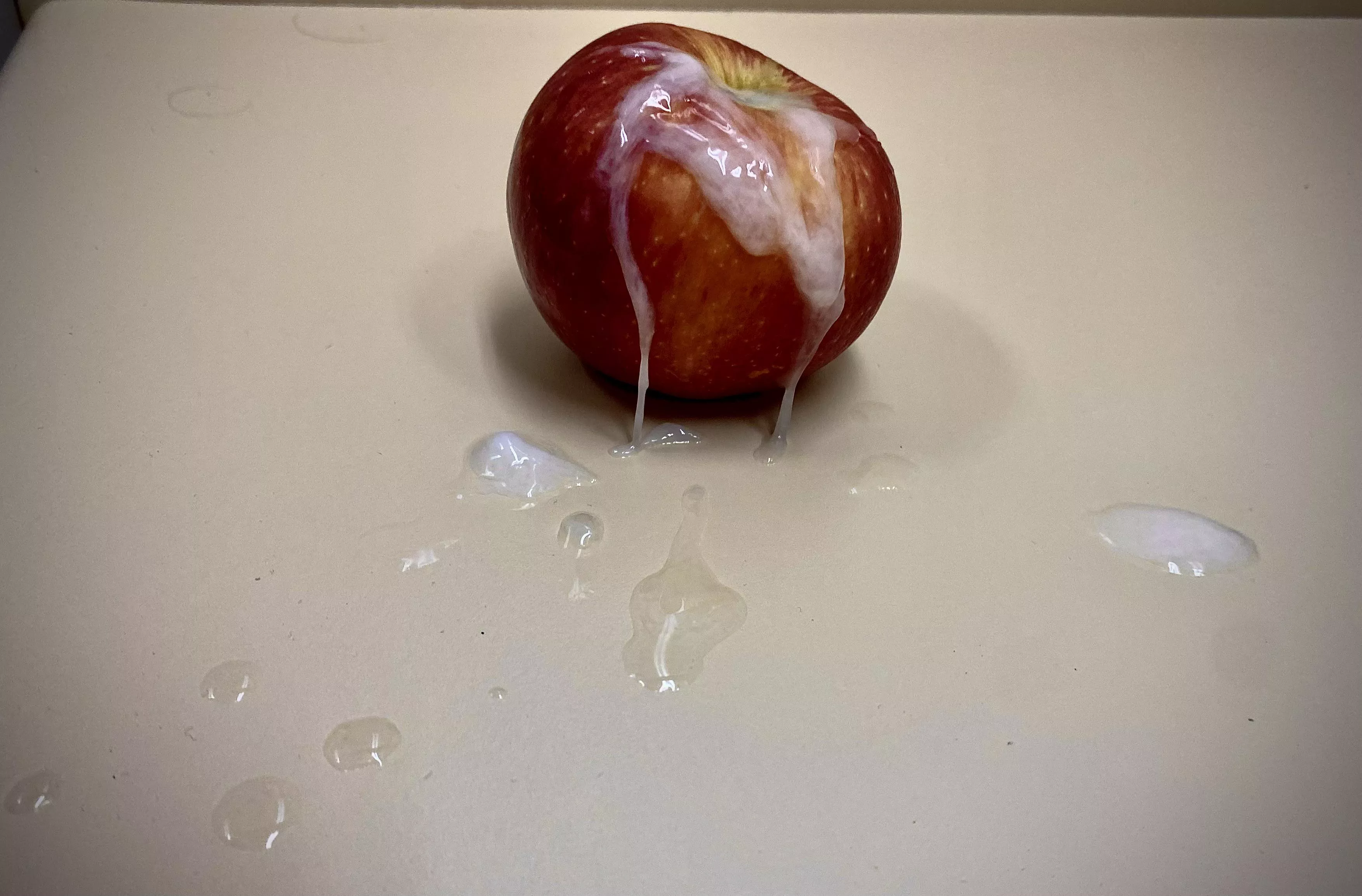 Sometimes you get creative with fruit. 