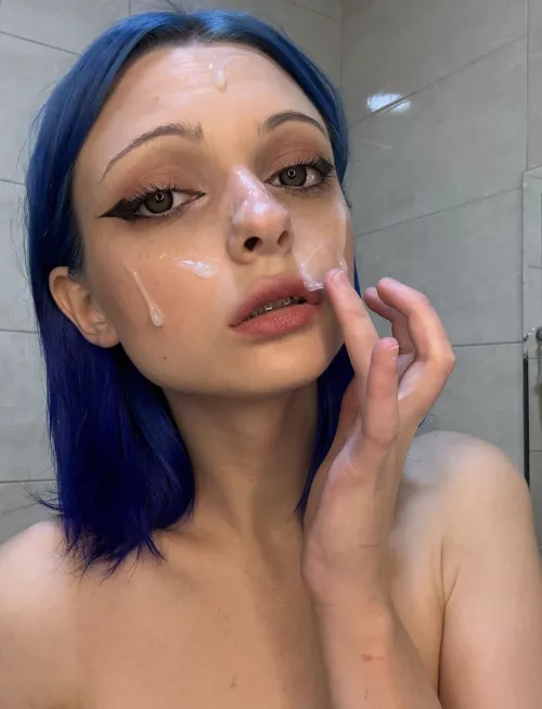 The best face mask is semen