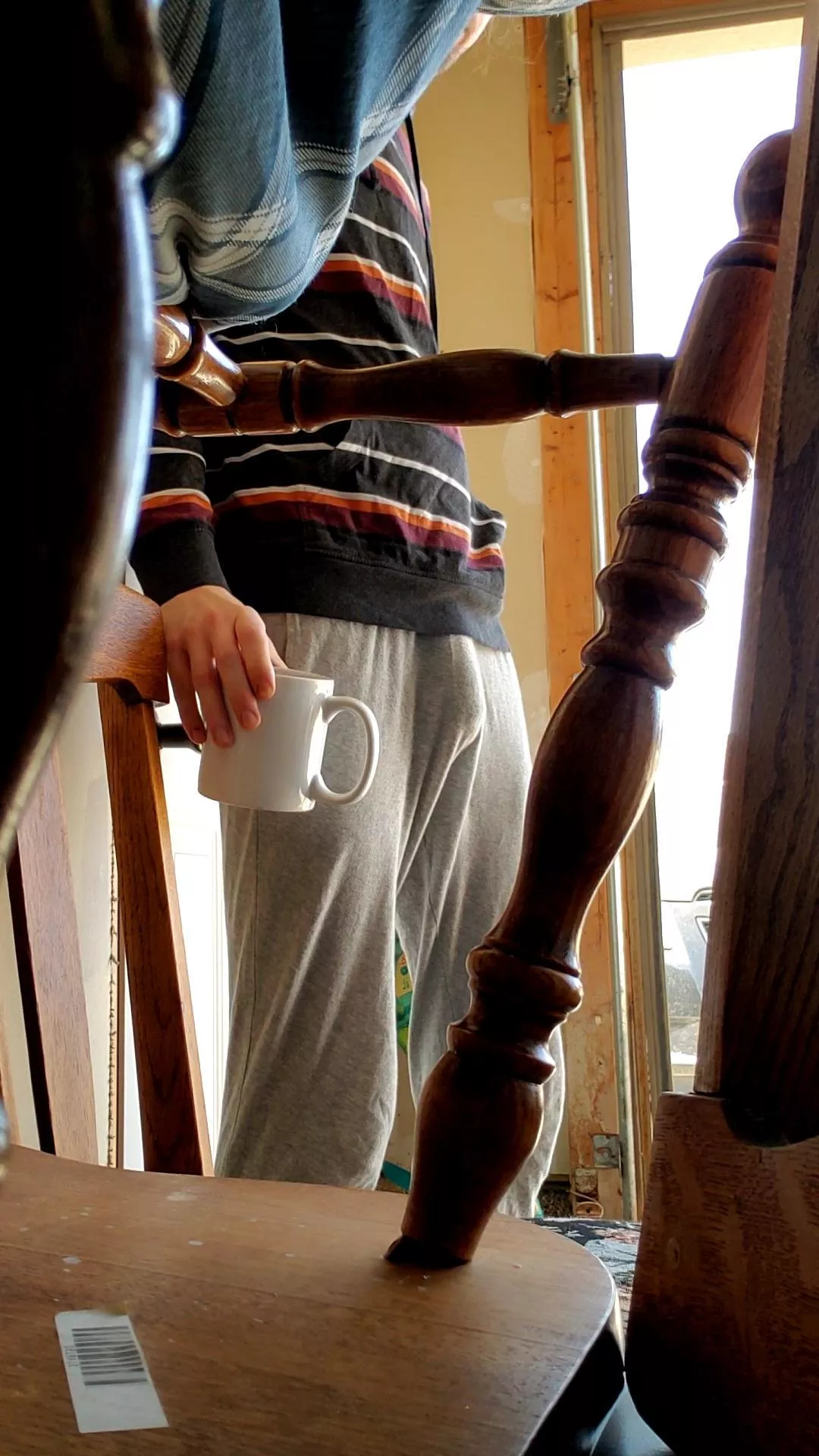 The coffee is kicking in