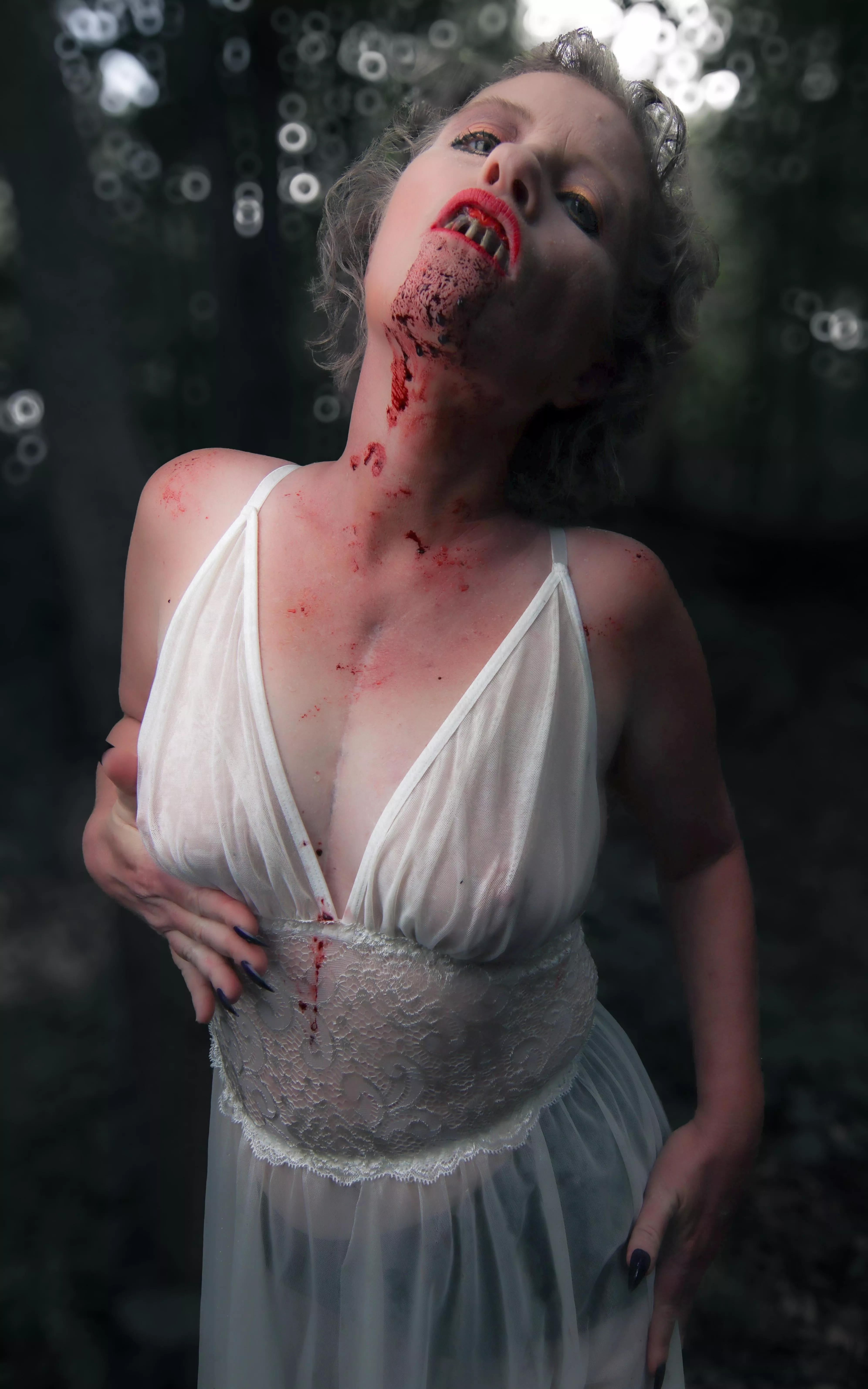 The creature you meet in the woods.