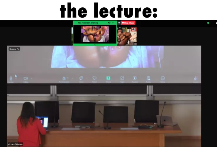 the lecture....