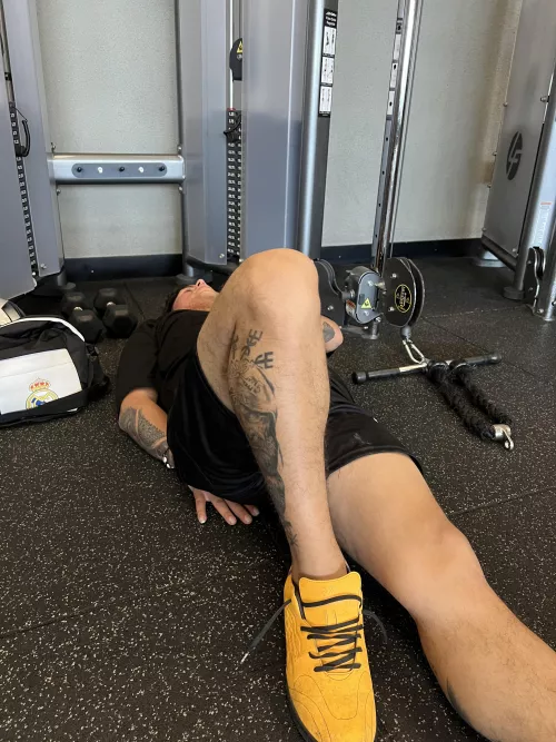 These shoes are my lucky charm they accompany me in every workout haha 