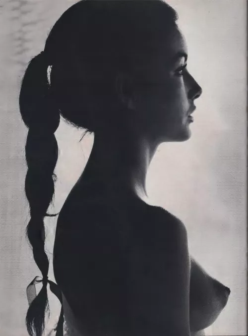 unidentified model | The Dude magazine July 1962