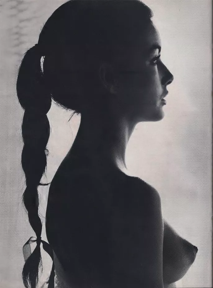 unidentified model | The Dude magazine July 1962