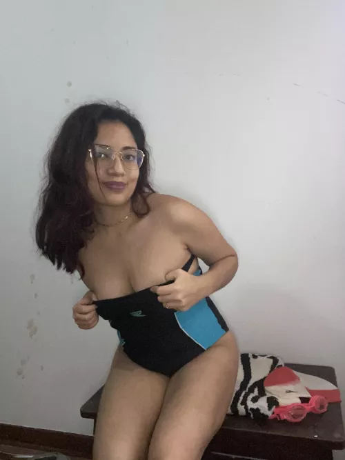 Wait for me in the dress room 