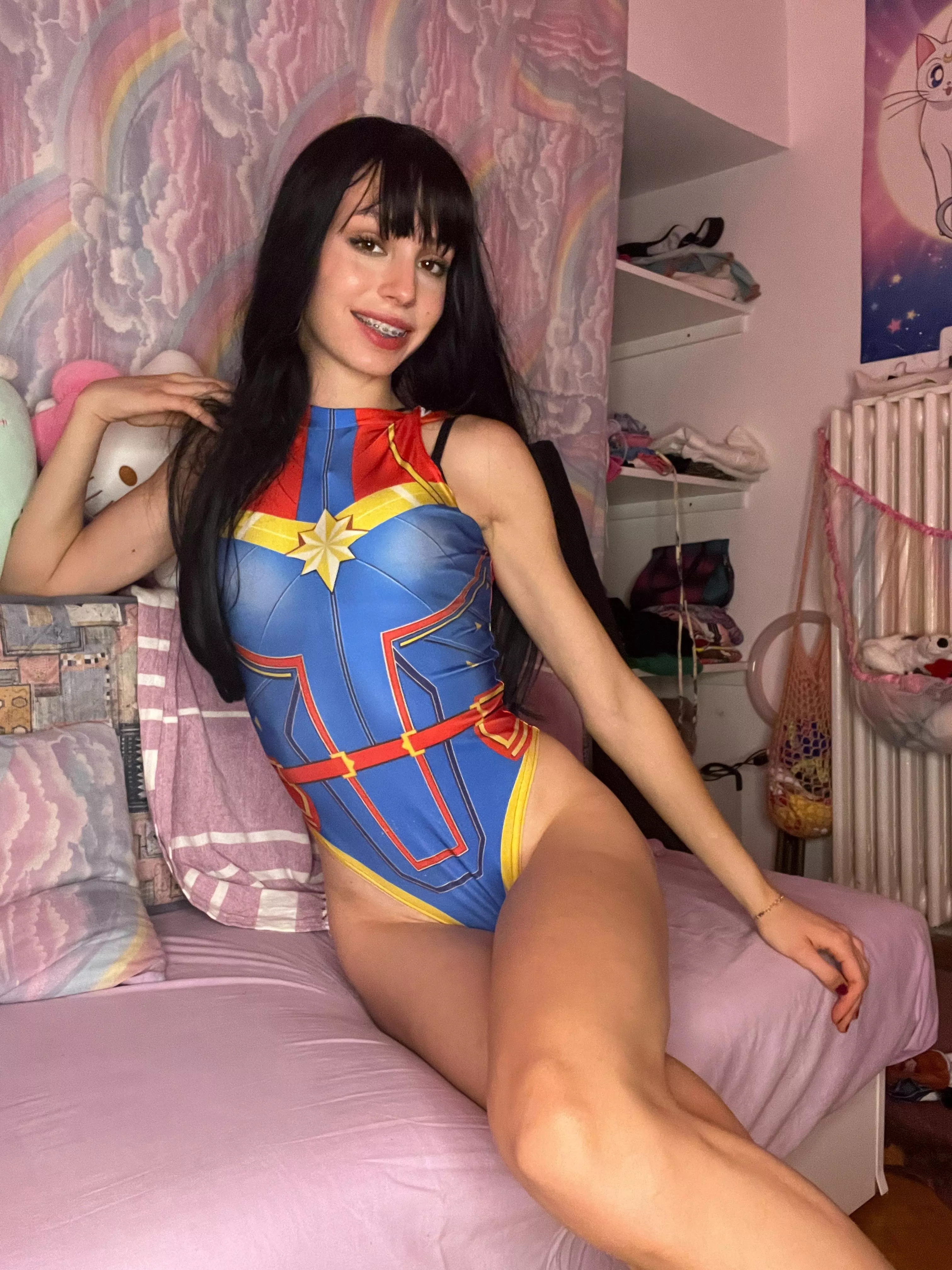 what would u do if i would wait for u in bed like this?