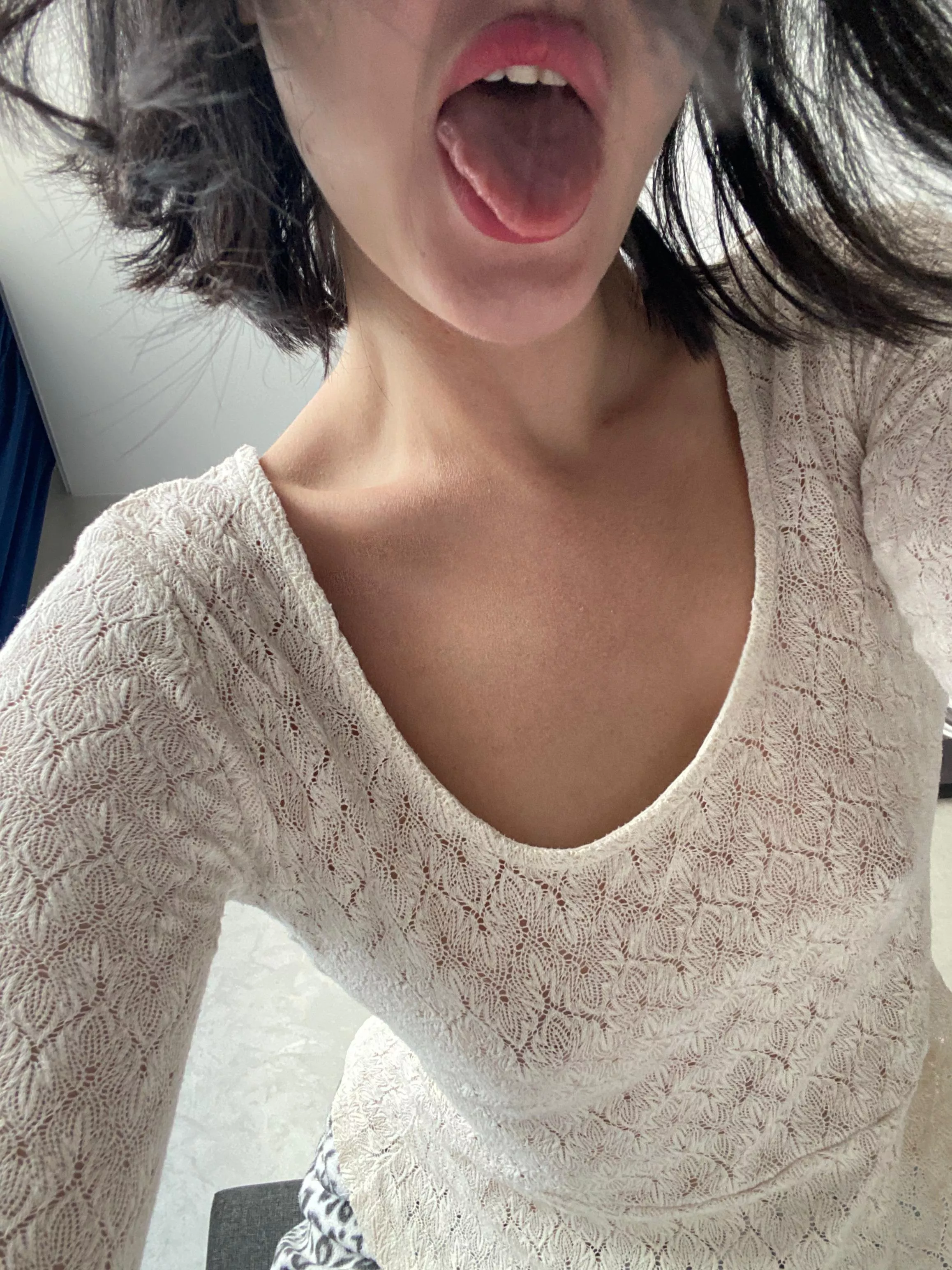 would you choose lips or tongue?