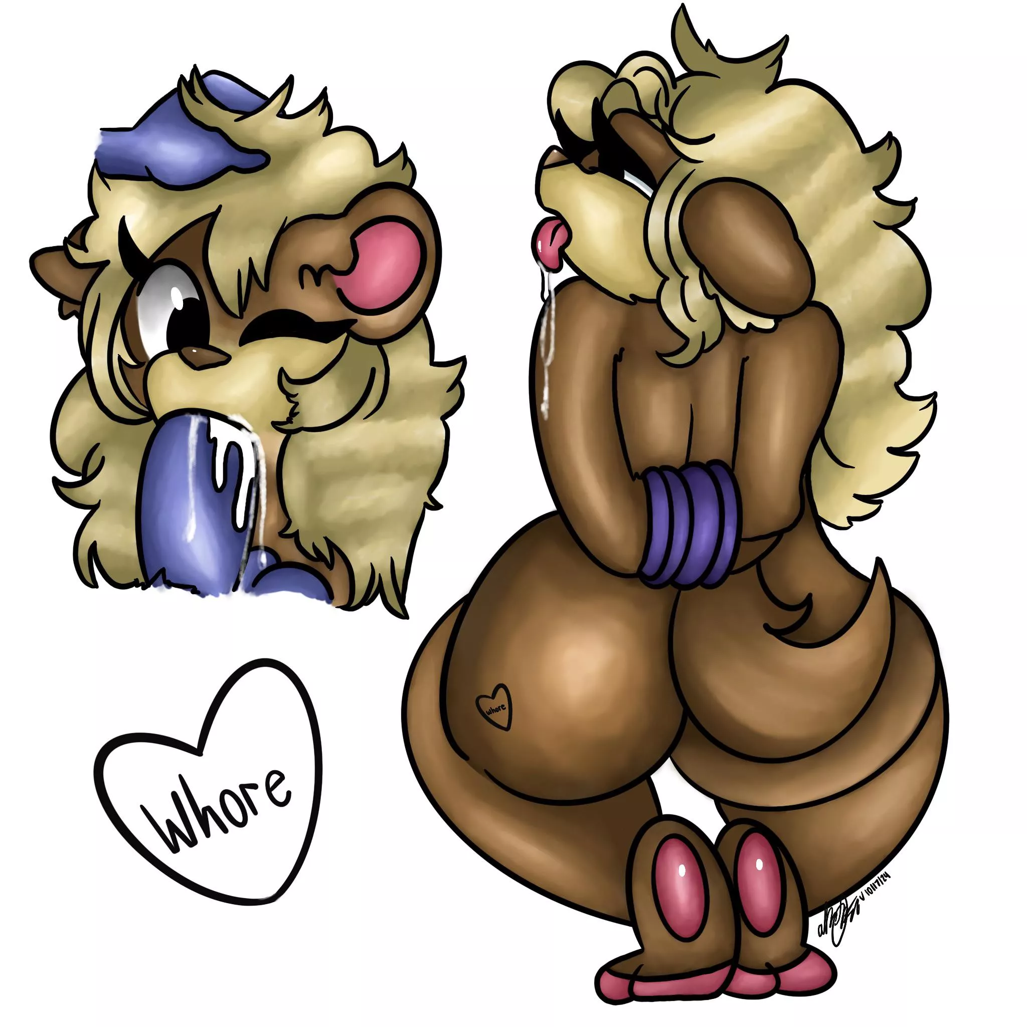 Would you fuck her? Art made by me!