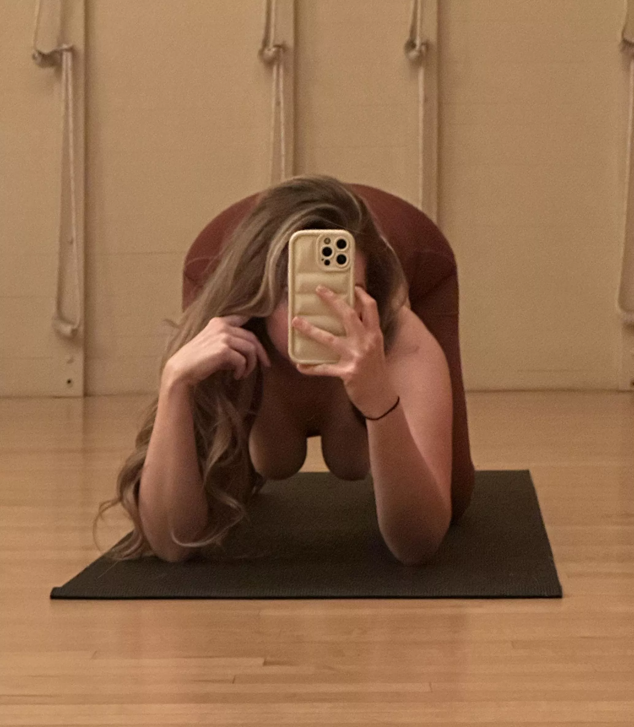 Would you get distracted seeing them hang in yoga class