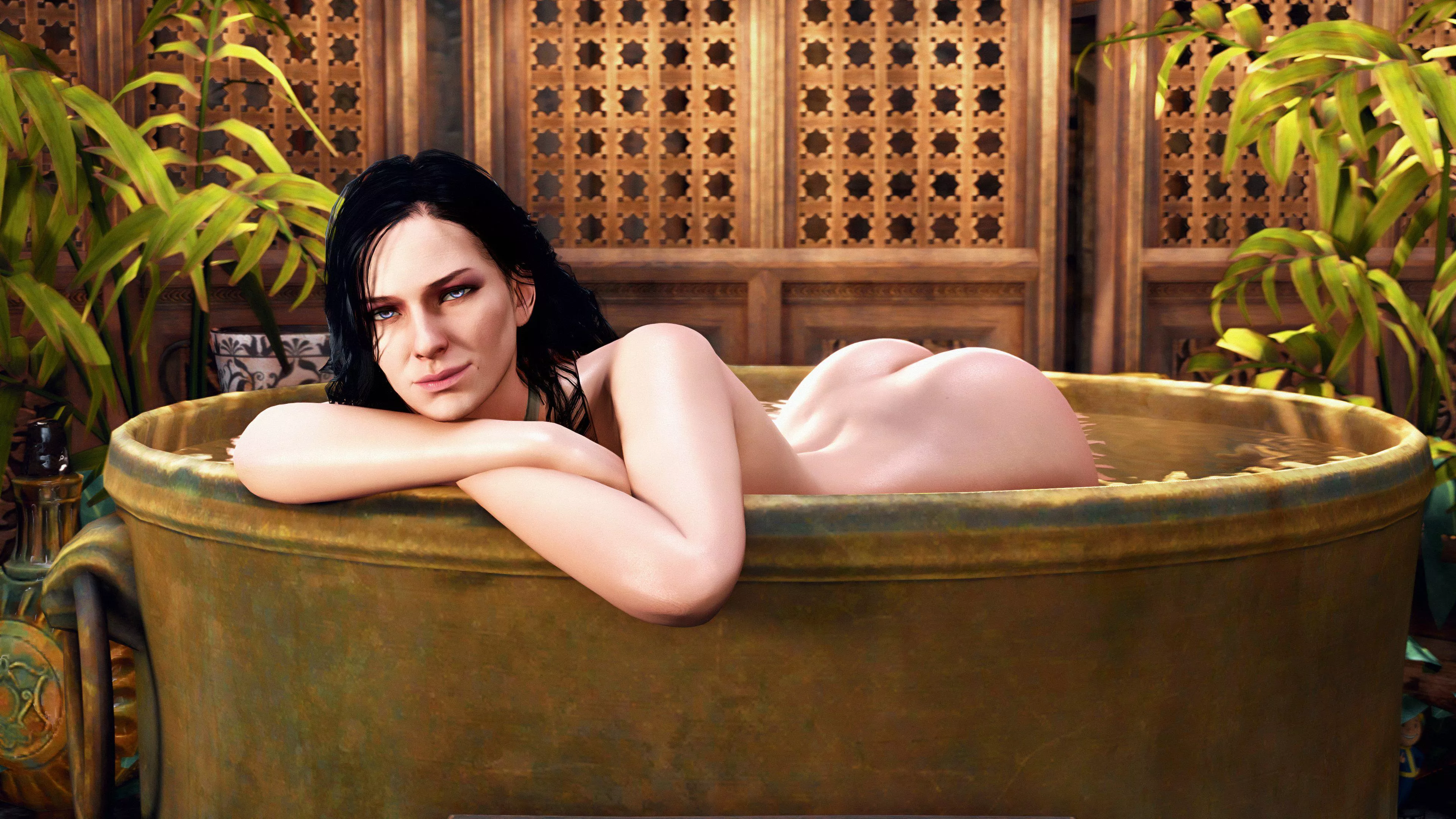 Yennefer - Bath Time (HBNoob)