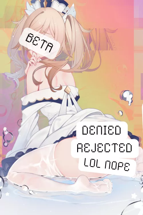 You jerk to Genshin Girls, but it's okay we have a way to help its called censors~! 