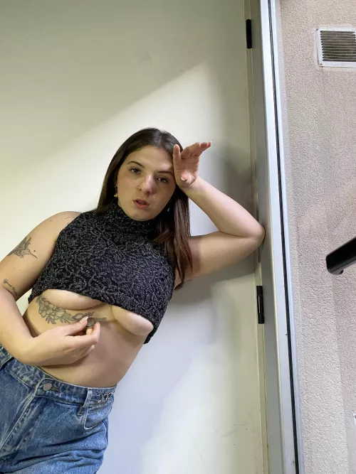 You kneel down and you look so pathetic, the only good thing about you is that I can drain you when you're distracted with my ass.