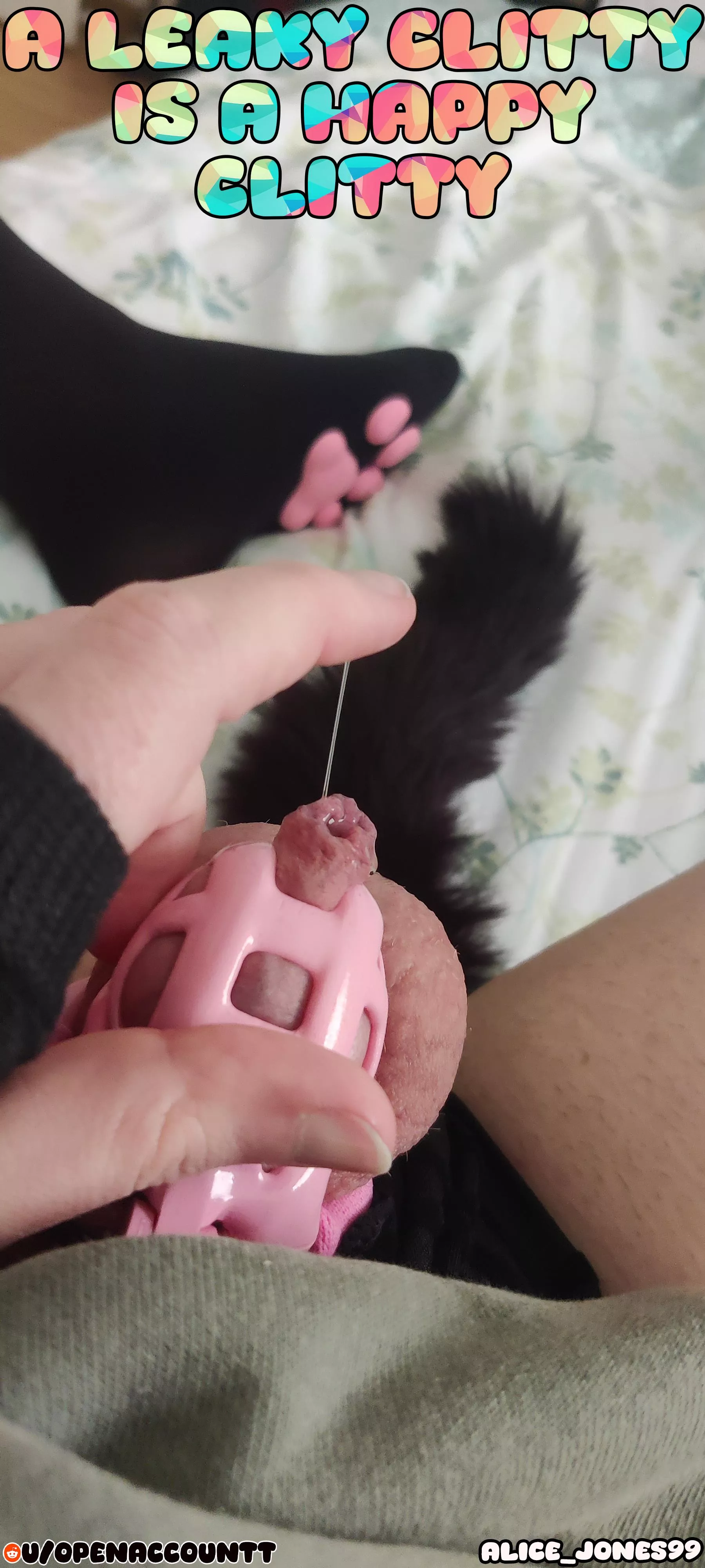 Your Clitty Is Going To Leak Because It's Happy 😊❤️