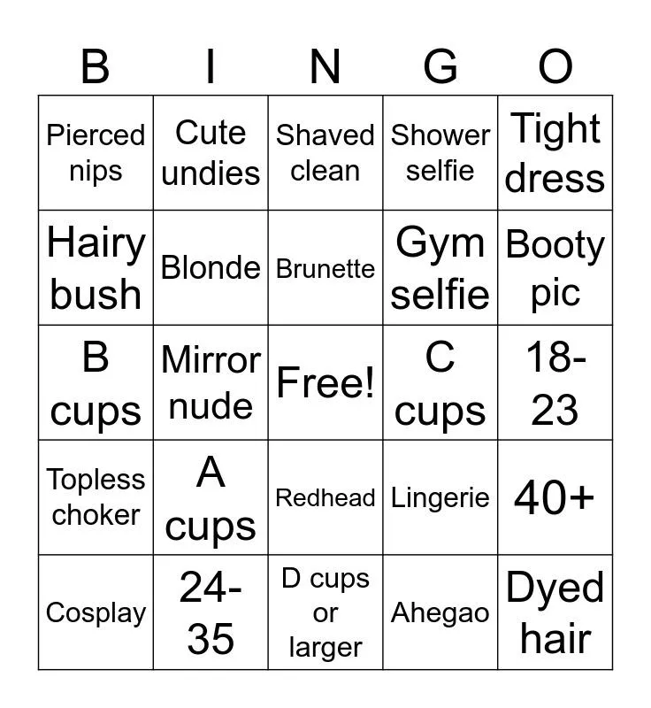 23[M4F] - Looking to Complete Bingo Card