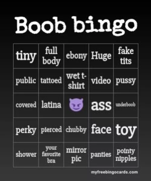 26m Hey girls lets complete a new bingo with your pics