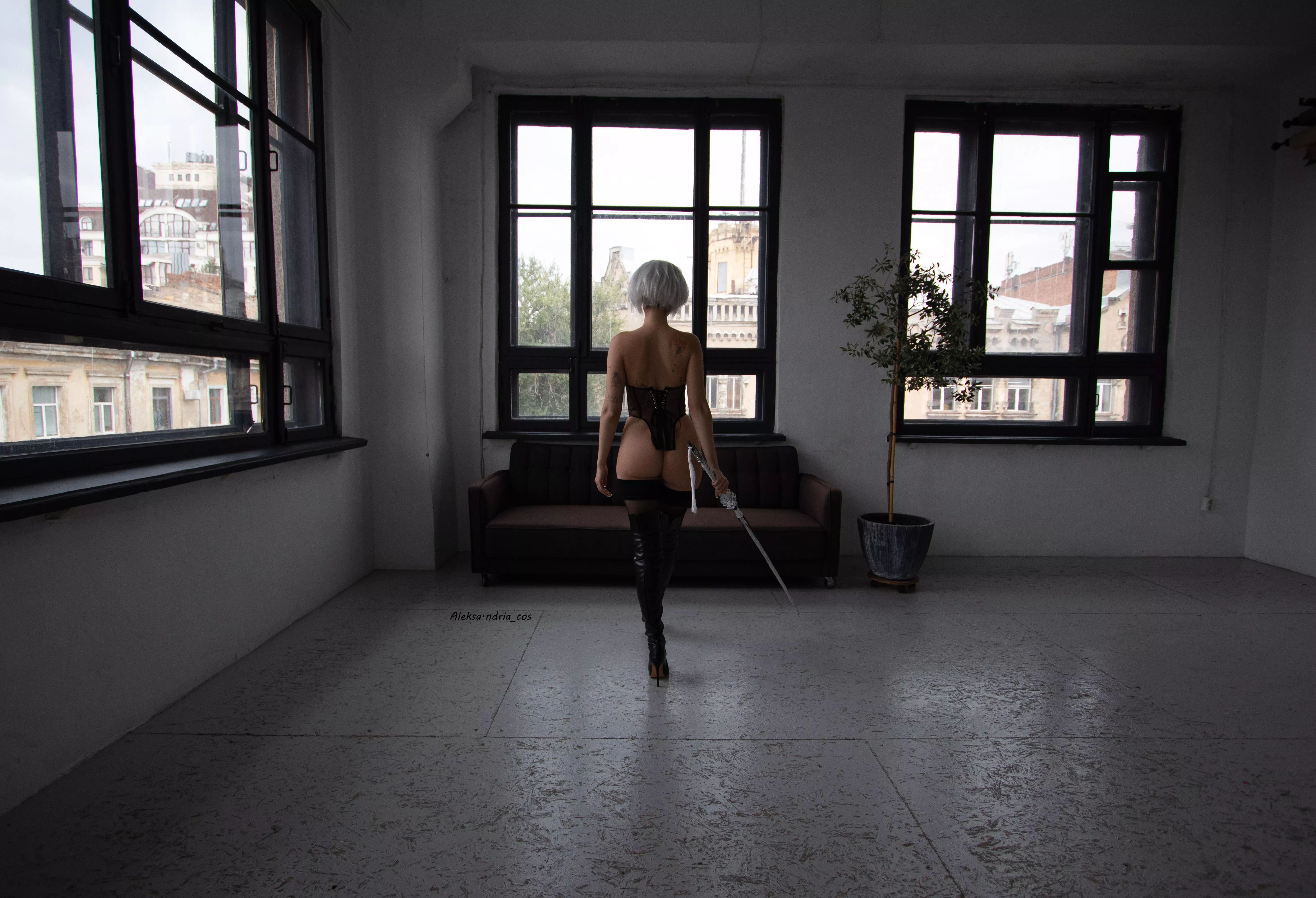 2B cosplay by aleksa.ndria_cos(me) 