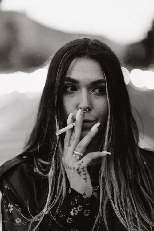 A blow job for a cigarette