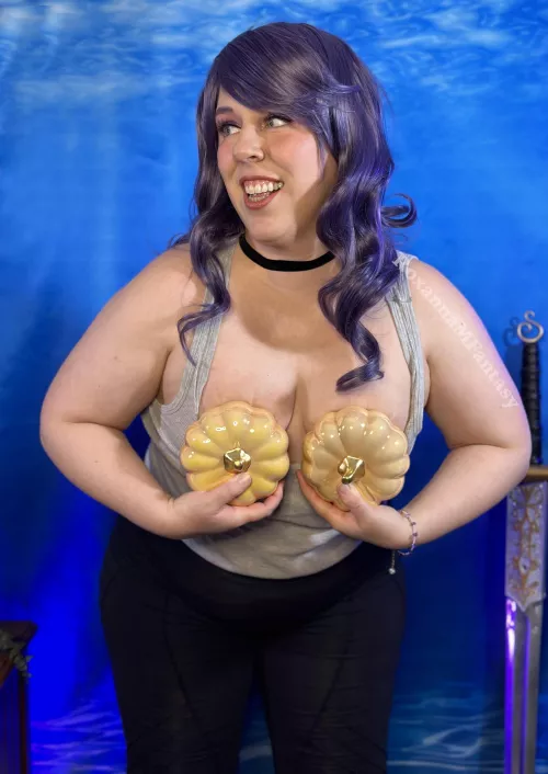 Abigail from Stardew Valley and her Golden Pumpkins