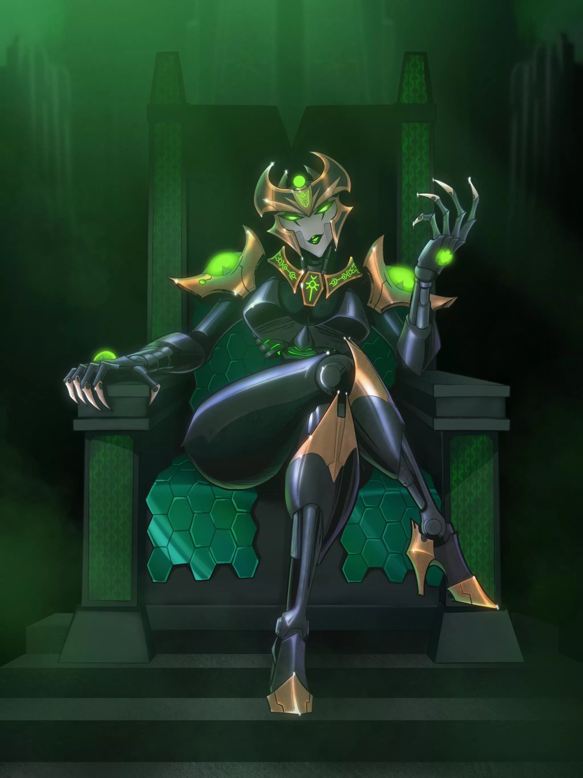 Airachnid - Necron by spaceMAXmarine