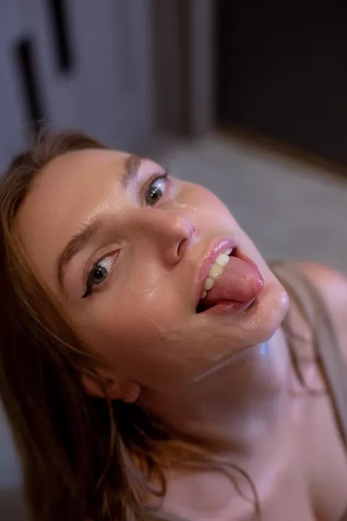 An obedient girl wants more