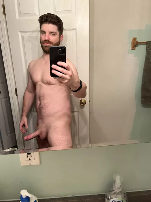 Anyone joining me for my post yard work shower? 