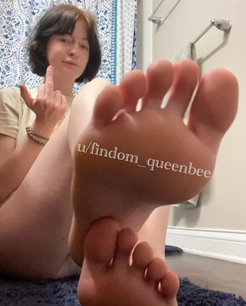 are you ready to lick my toes, and then thank me for it?
