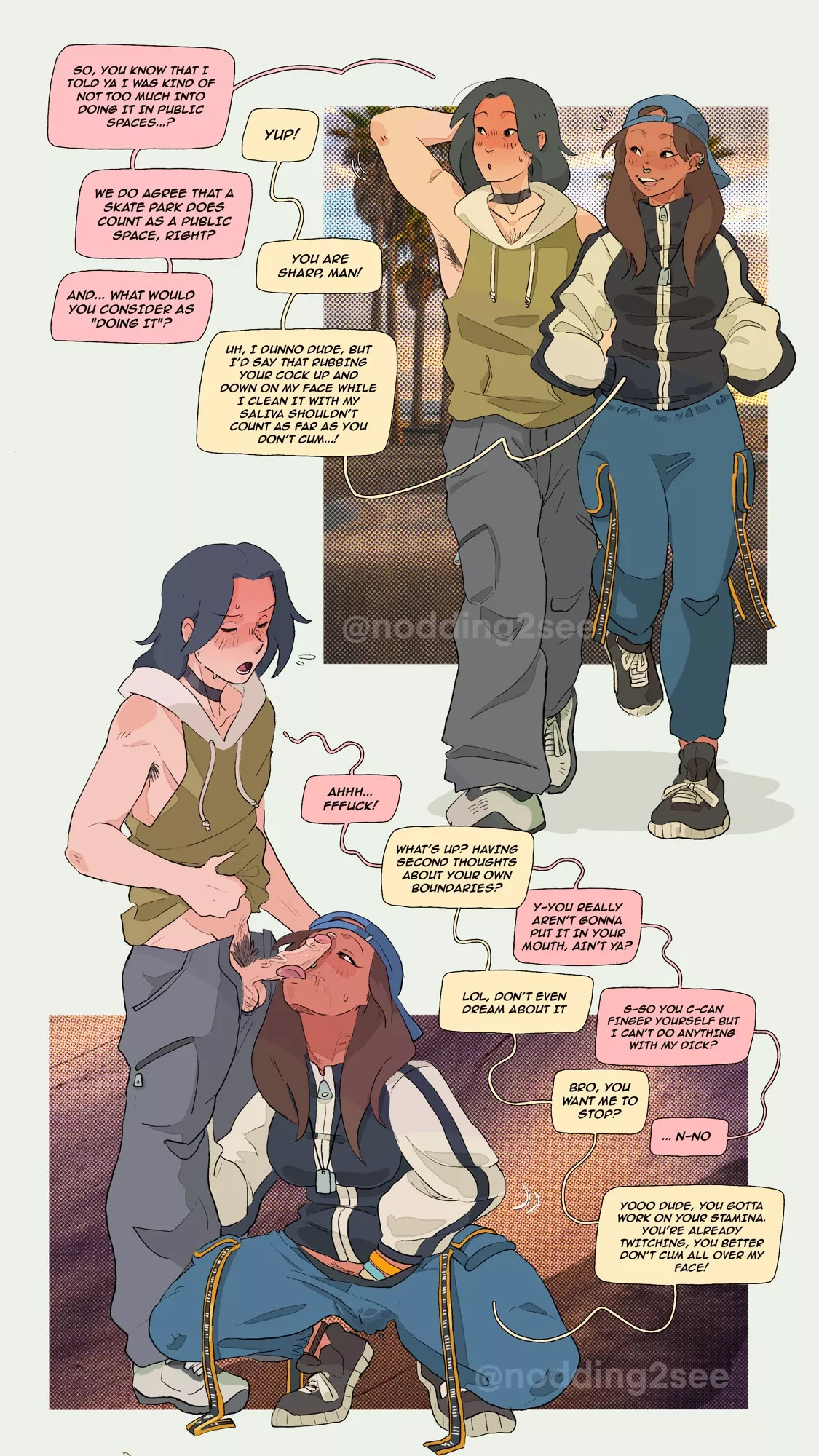 At the skatepark by ‪@nodding2see.bsky.social‬