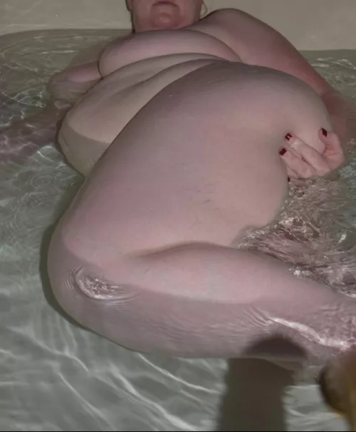 Belly and ass!  Which one are you cumming on??