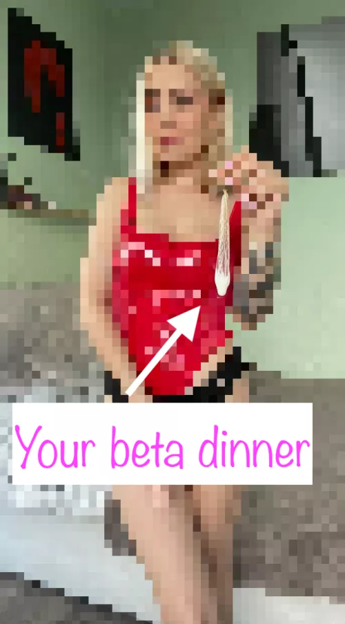 Beta dinner, ready to drink while it's still warm?