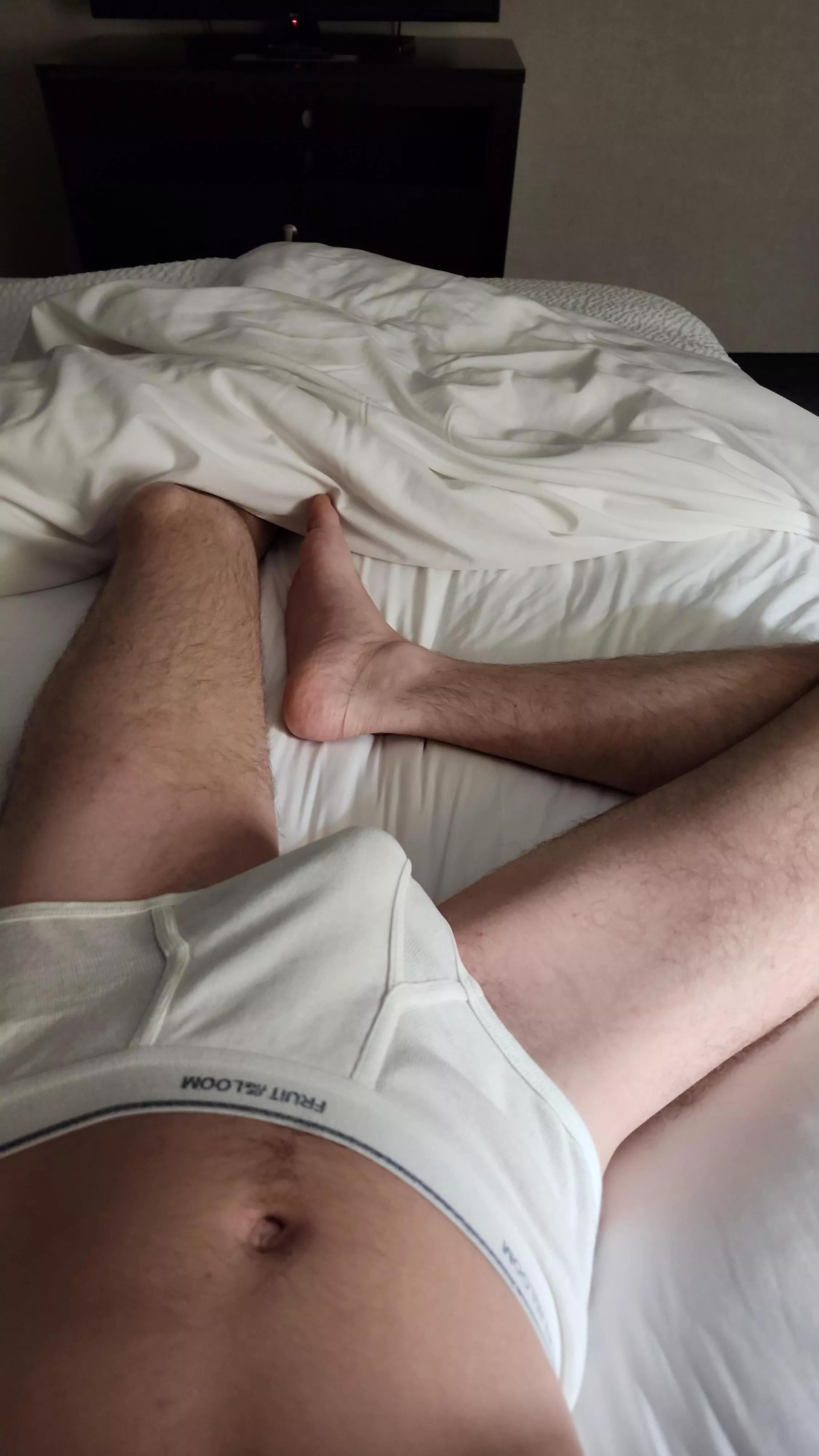 Big king size hotel bed all to myself...