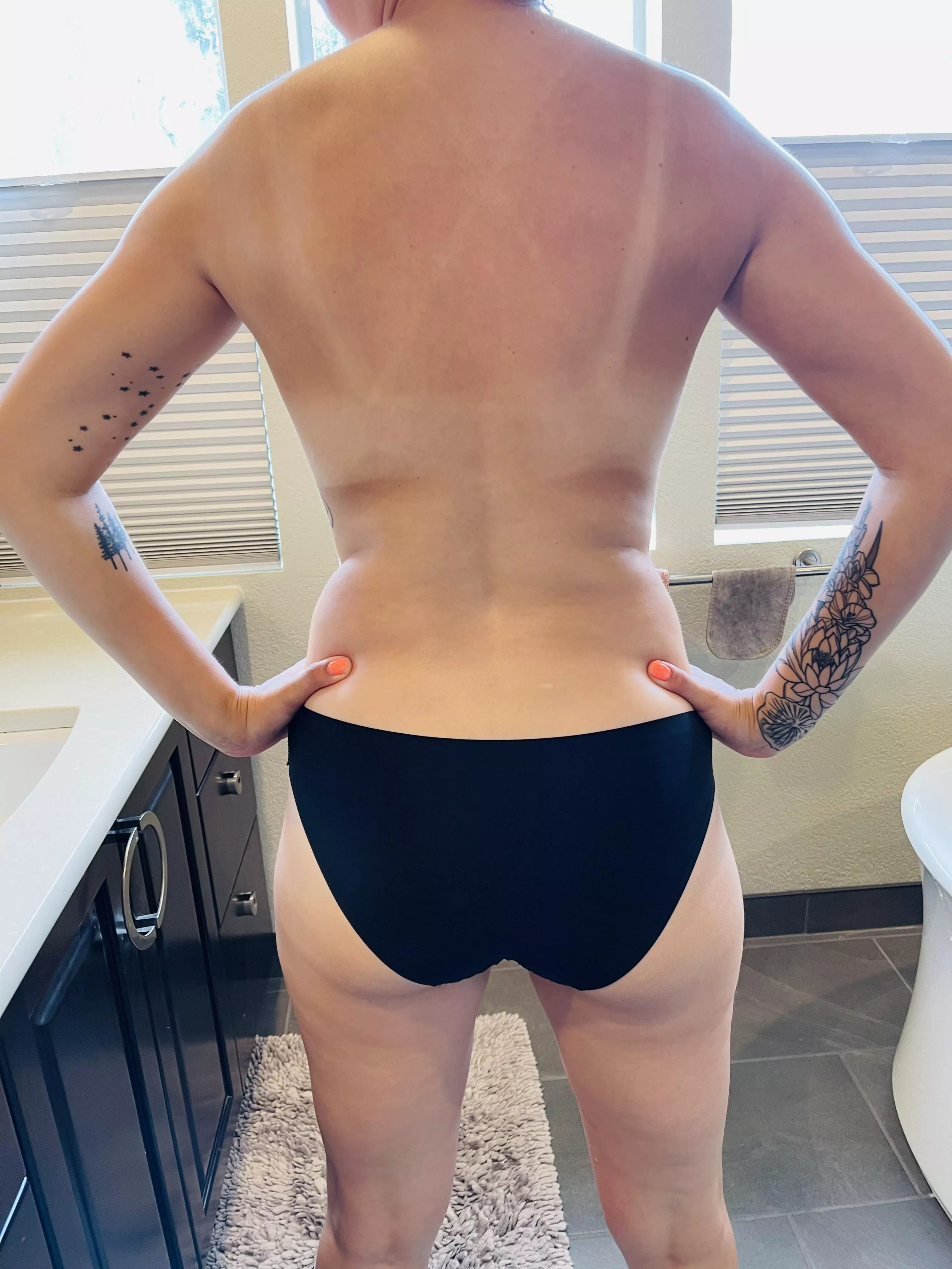 Black ink to match my tattoos