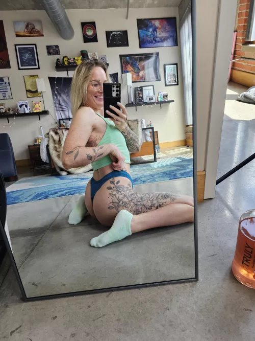 Can I suck your cock in ankle socks? (It even rhymes...)