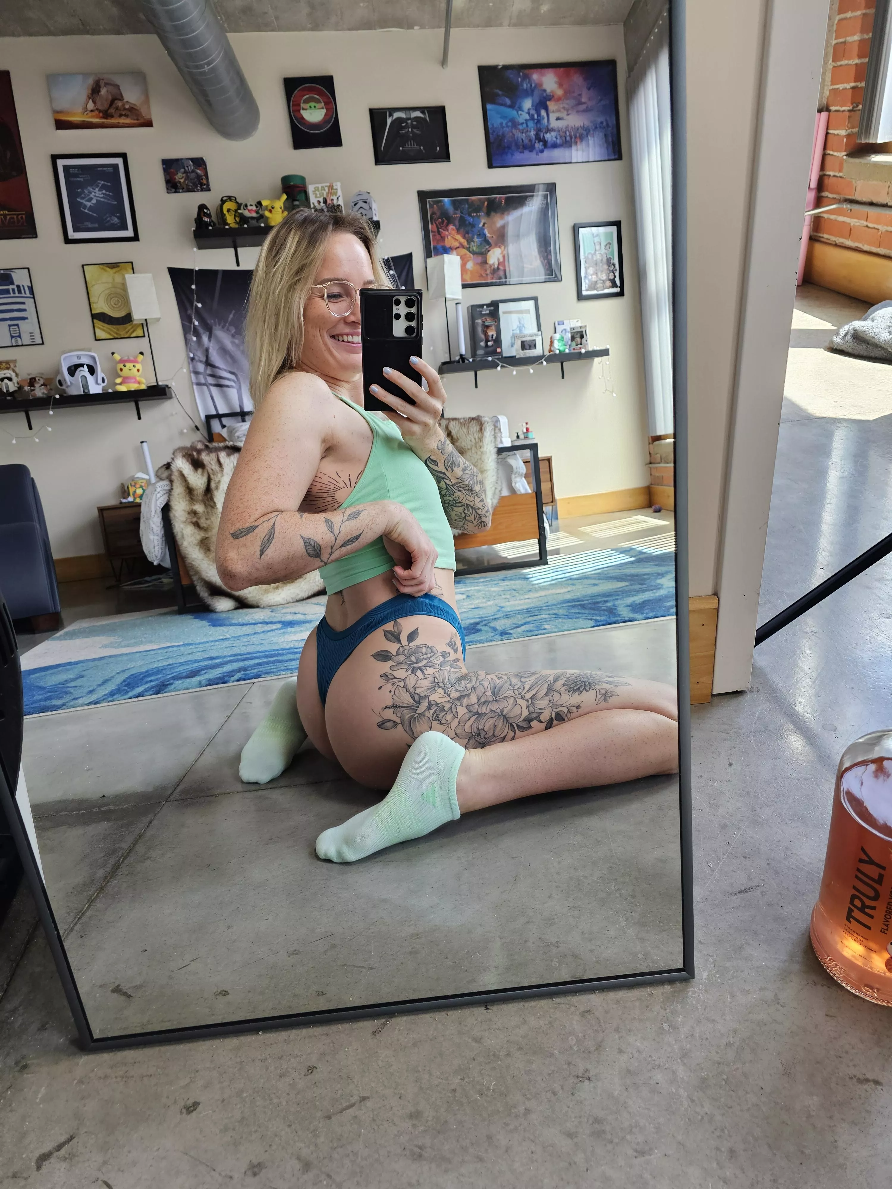 Can I suck your cock in ankle socks? (It even rhymes...)