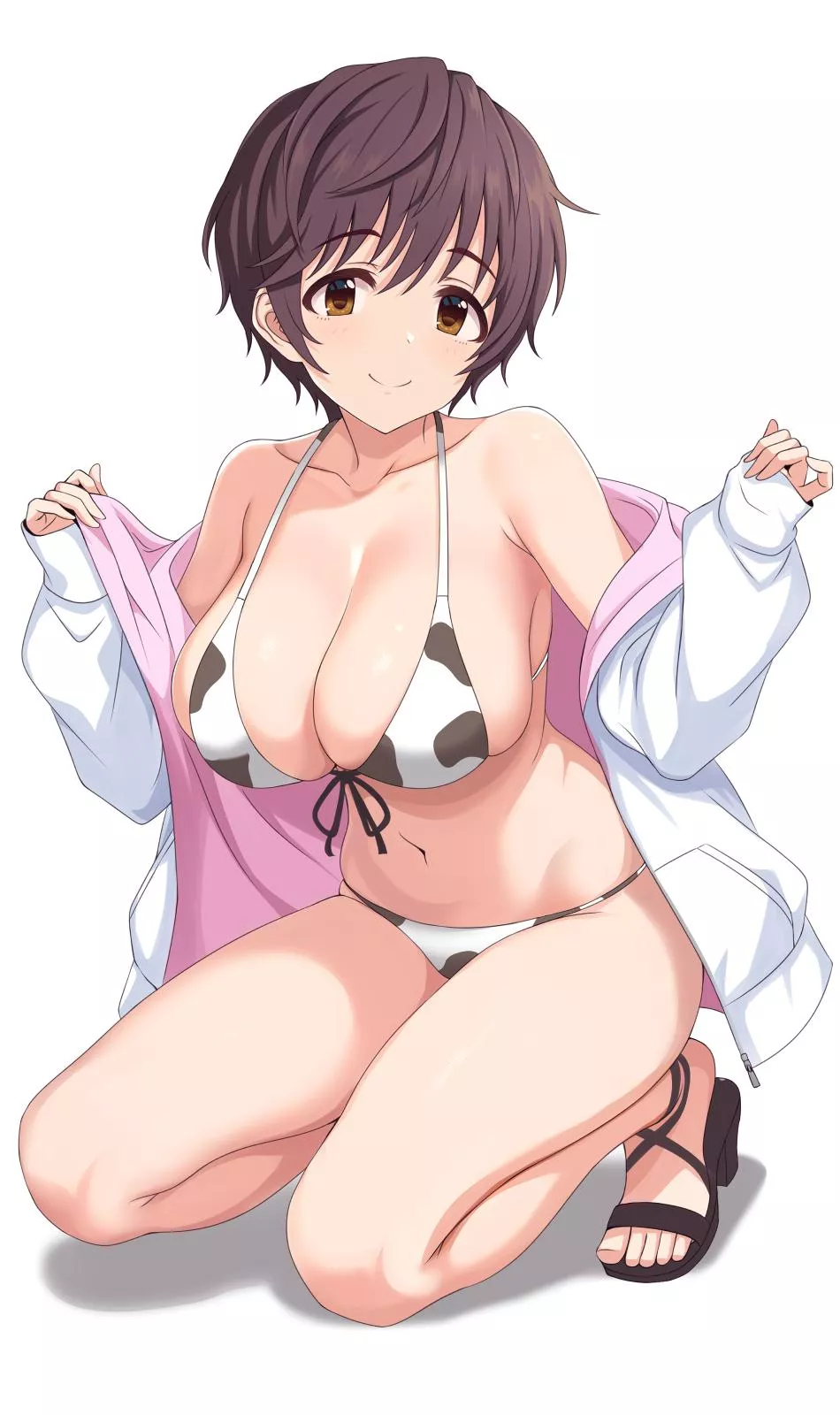 Cow Bikini Shizuku [idolmaster]