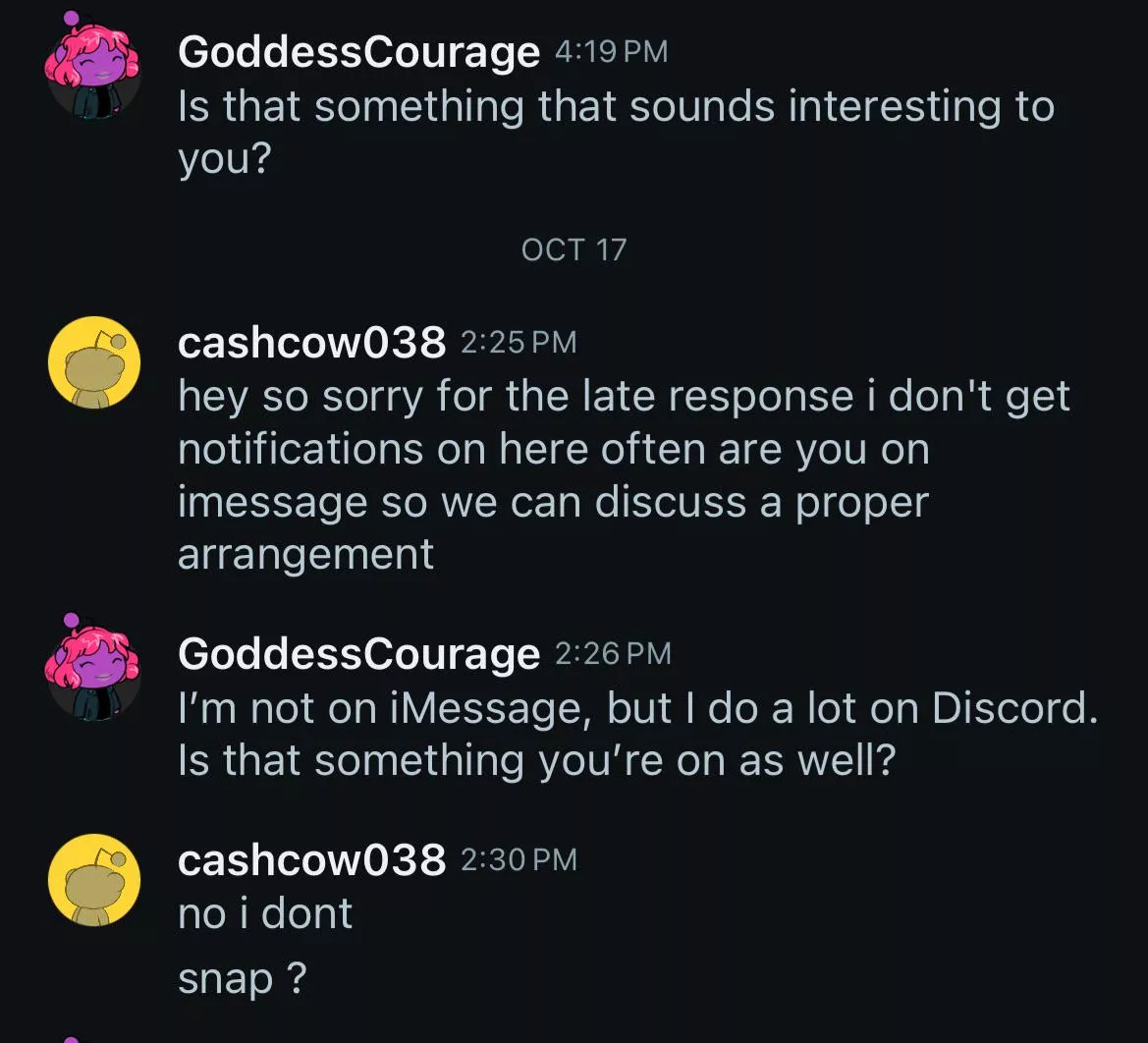 Decently sophisticated scammer - Cashcow038