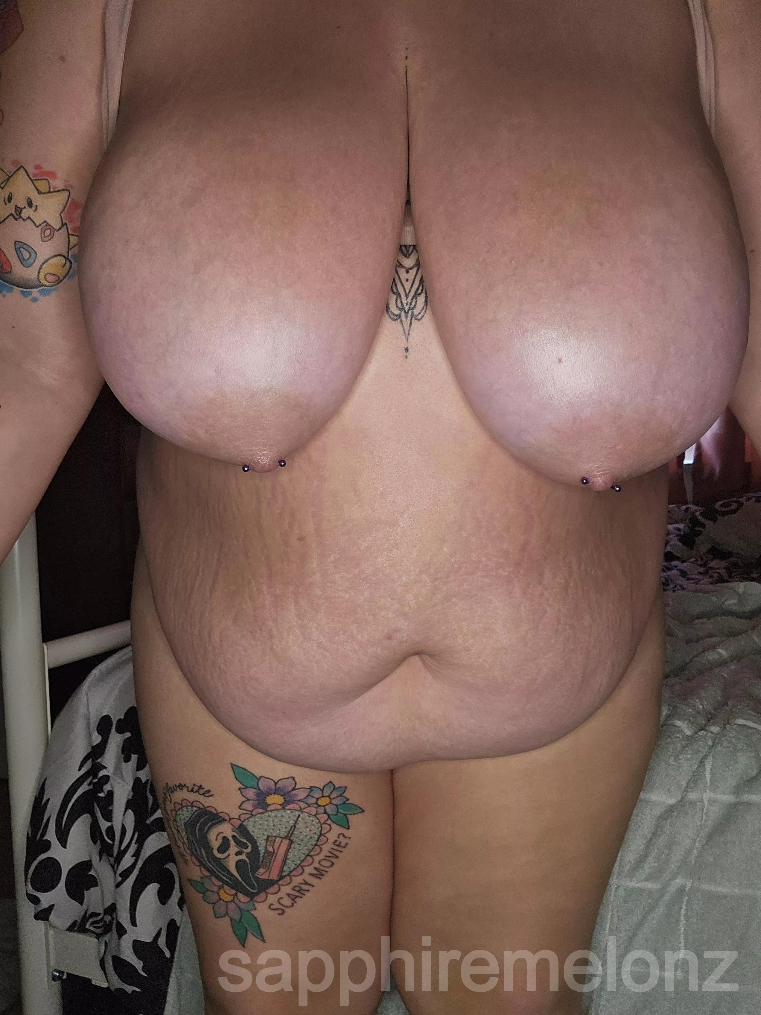 Do you want this tummy in your face?